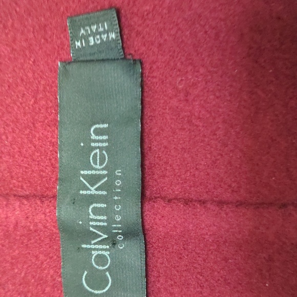 Vintage Calvin Klein Collection wool/ cashmere designer blazer Italy, size 14/50 - Picture 2 of 12
